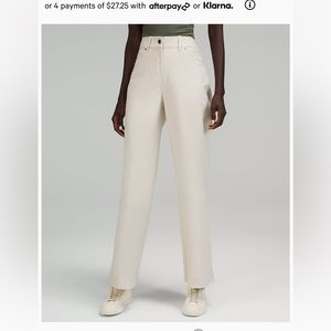 NWOT Lululemon city sleek 5 pocket pant